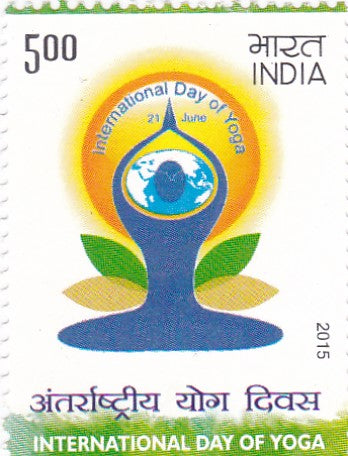 इंडिया मिंट-2015 अंतर्राष्ट्रीय योग दिवस।