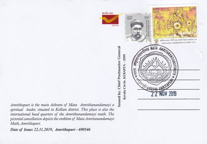 39 Permanent Pictorial Cancellations of Kerala on picture postcards