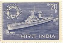 India-Mint 1968 I.N.S.Nilgiri.