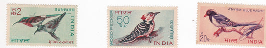 India-Mint 1969 Indian Birds -Broken Set