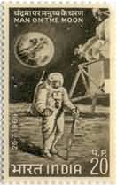 India Mint-1969 First Man on the Moon