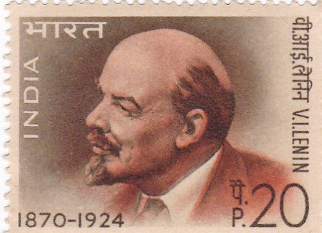 India mint-22 Apr'70 75th Birth Centenary of Vladimir IIIyich Lenin