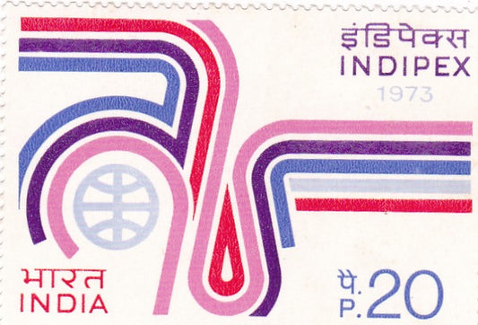India -Mint 1973 INDIPEX-73 ,India International Philatelic Exhibition,New Delhi