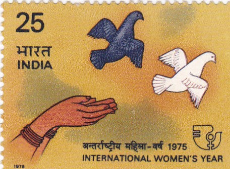 India mint-16 Feb'75  International Women's Year