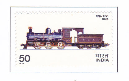 India -Mint 1976 Indian Locomotives.