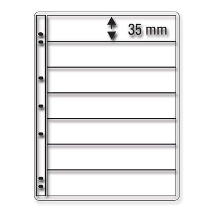 Prinz Profile sheet (215*280mm) – Different Pockets transparent