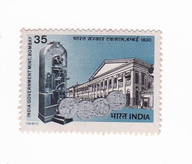 India mint- 27 Dec'80 150th Anniversary of India Government Mint Bombay.