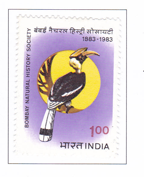 India Mint-1983 Centenary of Bombay Natural History Society.