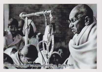 My life my message-  Set of 15 Gandhi postcards with pictorial cancellations of Trivandrum cancellation.