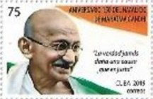 Cuba 150 th anniversary of Gandhiji.
