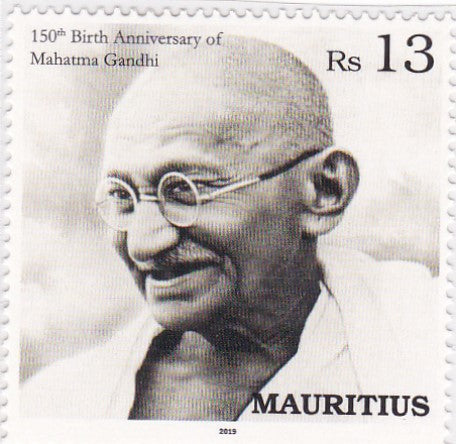Mauritius 2019 Gandhiji single stamp