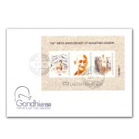 Liechtenstein-2019 - Mahatma Gandhi 150th Birth Anniv. S/Sheet  Postmark Cover
