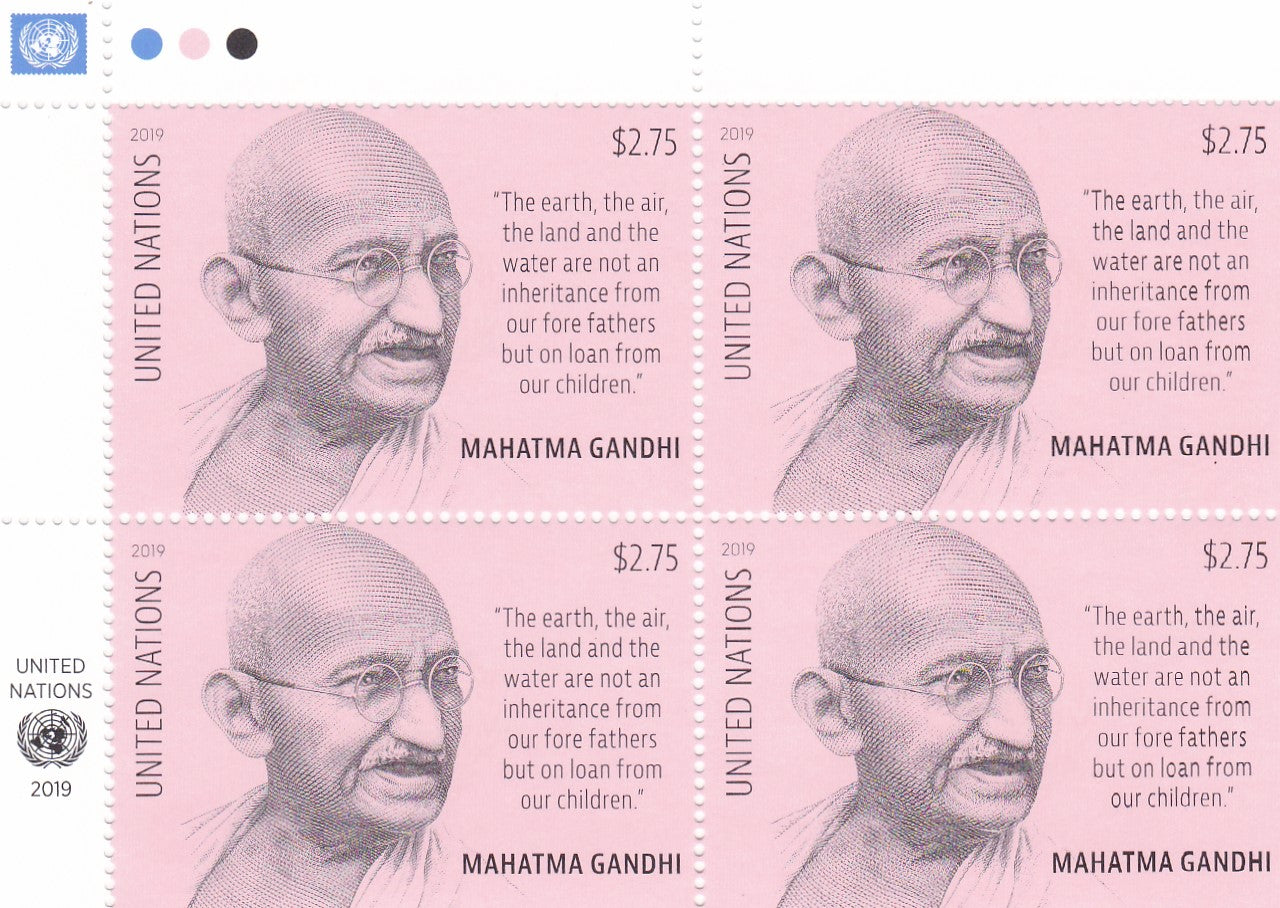 UN-150th Anniversary of Mahatma Gandhi B4