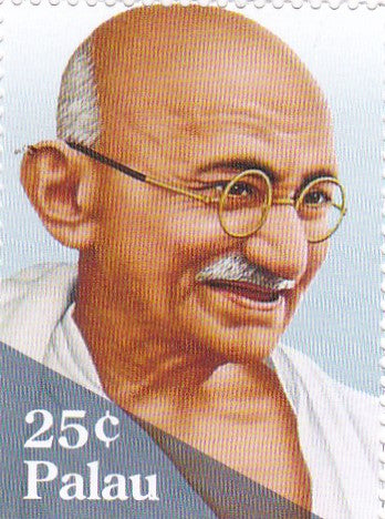 Palau-150th Birth Anniversary of Mahatma Gandhi Single Stamps.