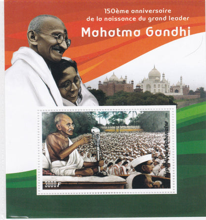 Gabon-Mahatma Gandhi 2019 stamps
