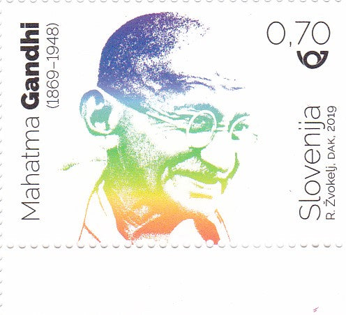 Slovenia Gandhi 150th anniversary 2019-single