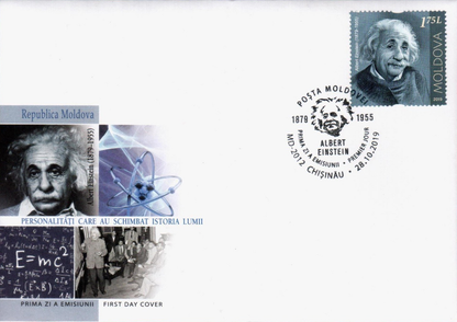 Moldova 2019 Gandhi 150th Birth Anniversary Issue With Other Famous Personalities FDC .Set
