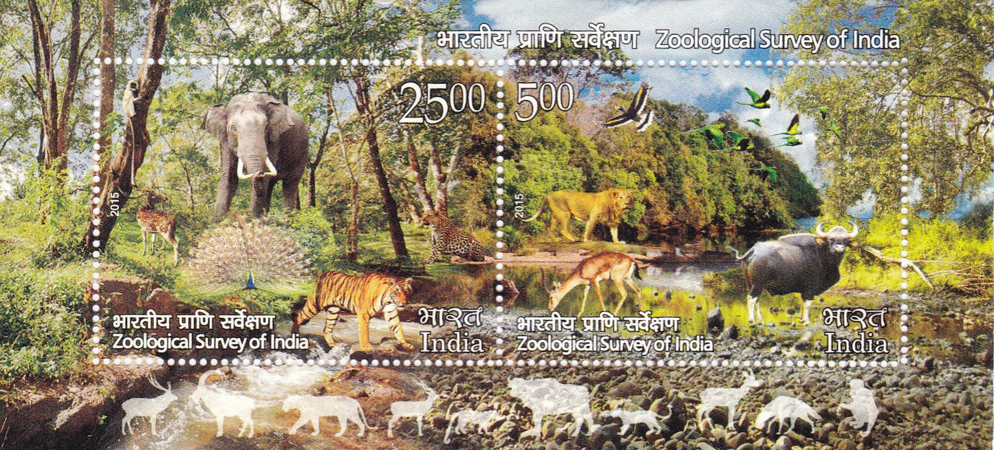 India- Miniature sheet-Zoological survey of India