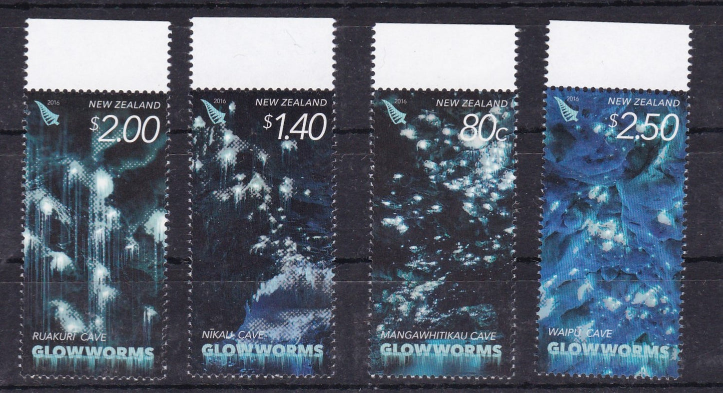 New Zealand-Night Glow unusual stamps from New Zealand-Best Night glow stamps ever printed