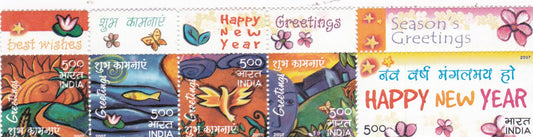 India-Se-tenants-Greetings-2007