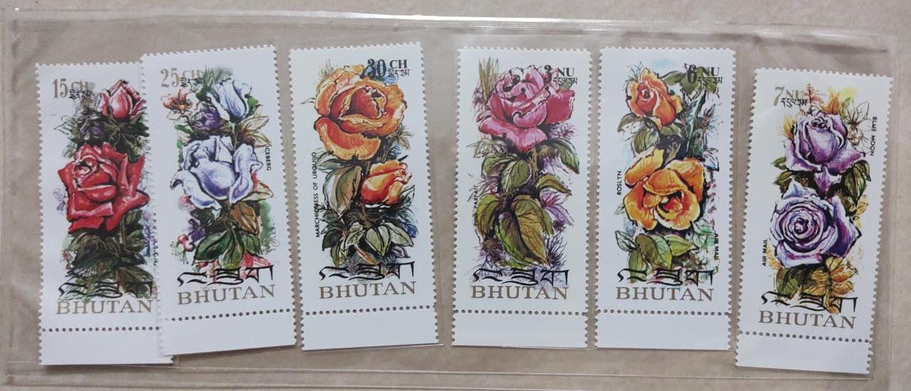 Bhutan The first scented stamps were issued by Bhutan on 30.1.1973.