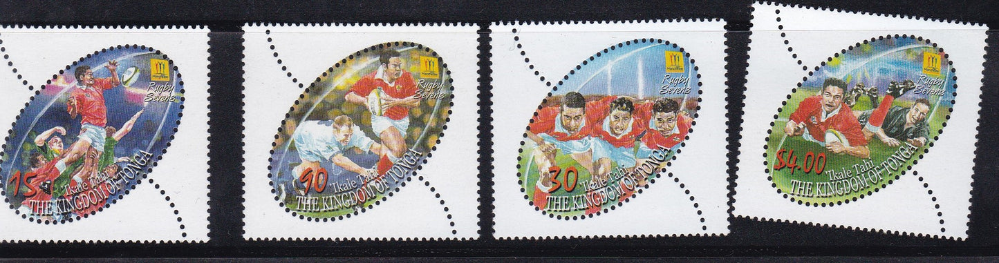 Tongo  football shaped stamps