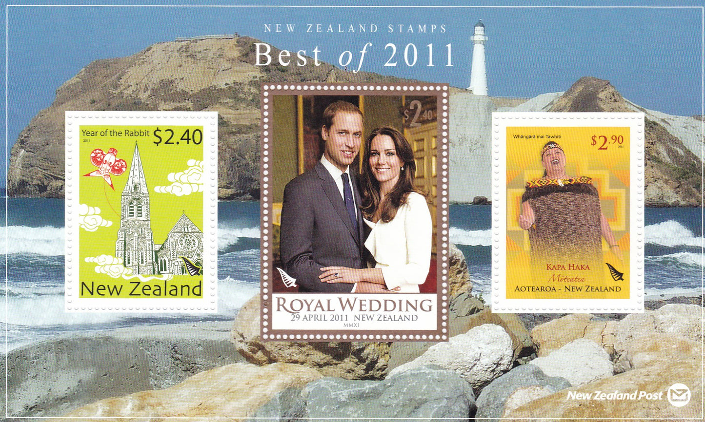 Newzealand Royal Wedding stamp