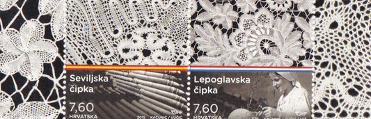 Croatian joint issue Hrvatska -2015-setenent pair of stamps