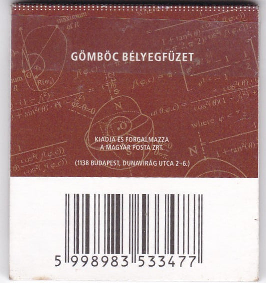 Hungary-Unusual Very rare flip booklet having 30 stamps on Hungary GOM-BOC