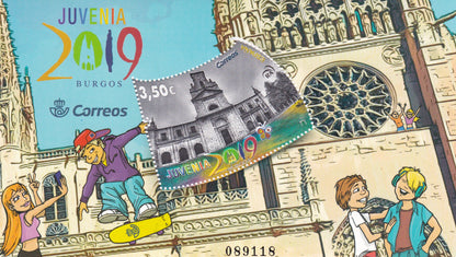 Spain-Unusual Odd shaped stamps