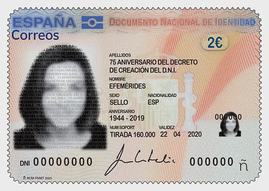 Spain-Unusual Plastic ID Card Type