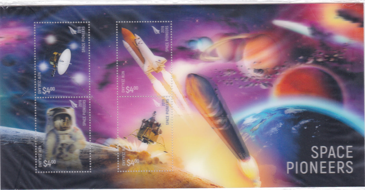 New Zealand Space Pioneers Lenticular (moving images)