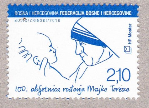Mother Teresa from Bosnia and Herzegovina.