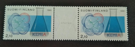 Finland stereoscopic 3D stamp-- 1st issue of this kind.
