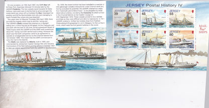 Beautiful booklet on ships from Jersey.