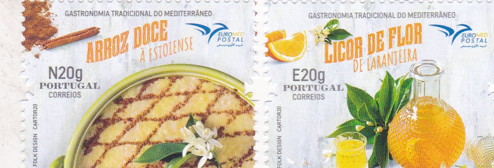 Portugal stamps with fragrance.