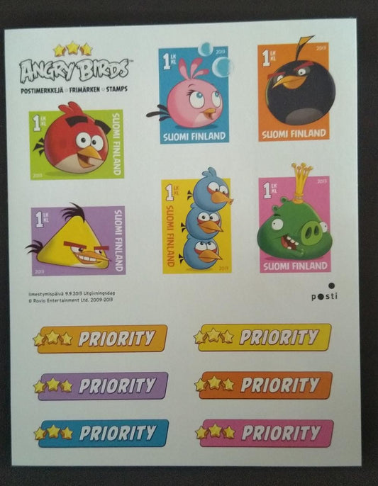 Finland-Angry birds cartoon character beautiful ms from Finland.