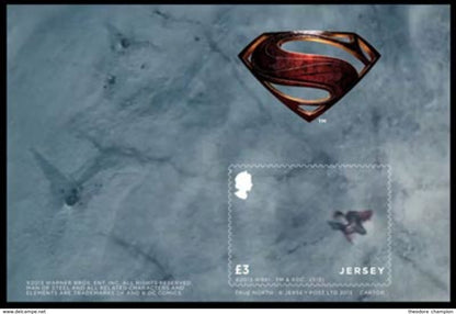 Jersey-2013 lenticular ms (moving images). Superman- man of steel.