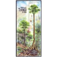 Malaysia 2020 – World Tallest Tropical Tree S/Sheet