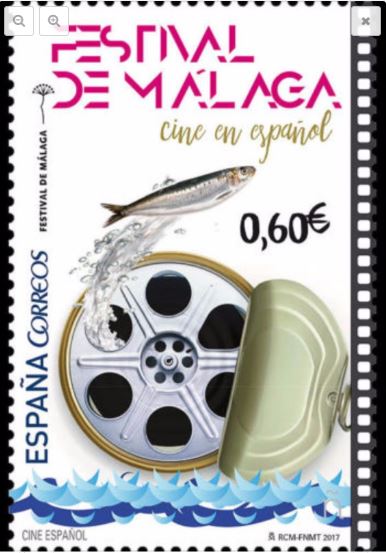 Spain 2017 transparent stamp.