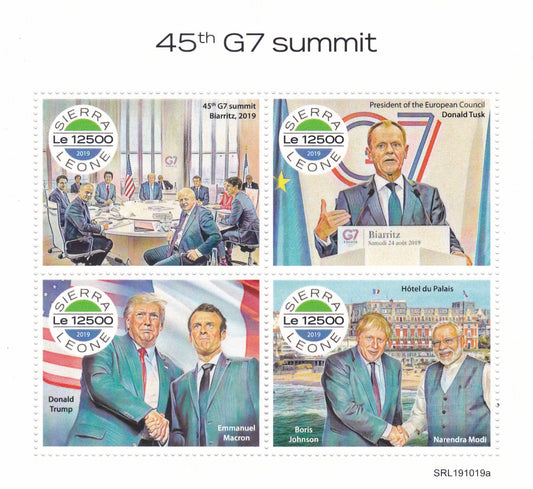 G7 summit of 2019. MS