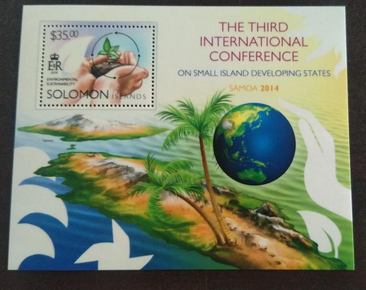 Solomon island 1v Plastic MS  Small island devloping states conference held in 2014