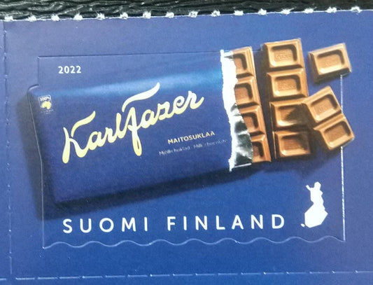 Finland odd shaped (shape of chocolate) ms.