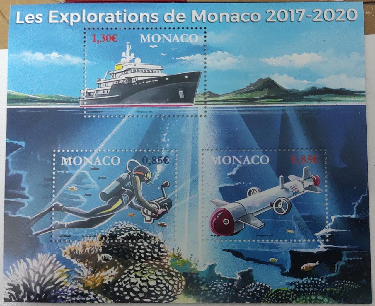 2017 Monaco sea explorations.