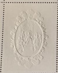 Russia set of 3 high relief embossed stamps. issued in 2004-unusual