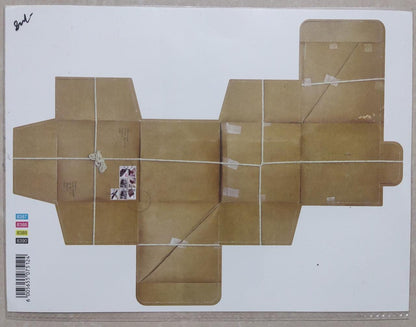 Origami sheet from South Africa issued in 2014.