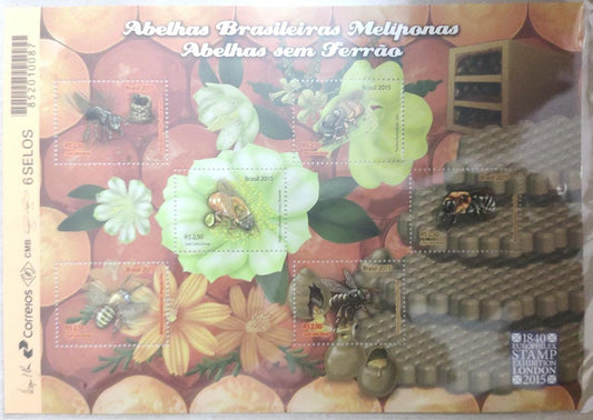 Brazil 2015 mig ms on Bees cultivation.  With fragrance of Honey  In *bopp.