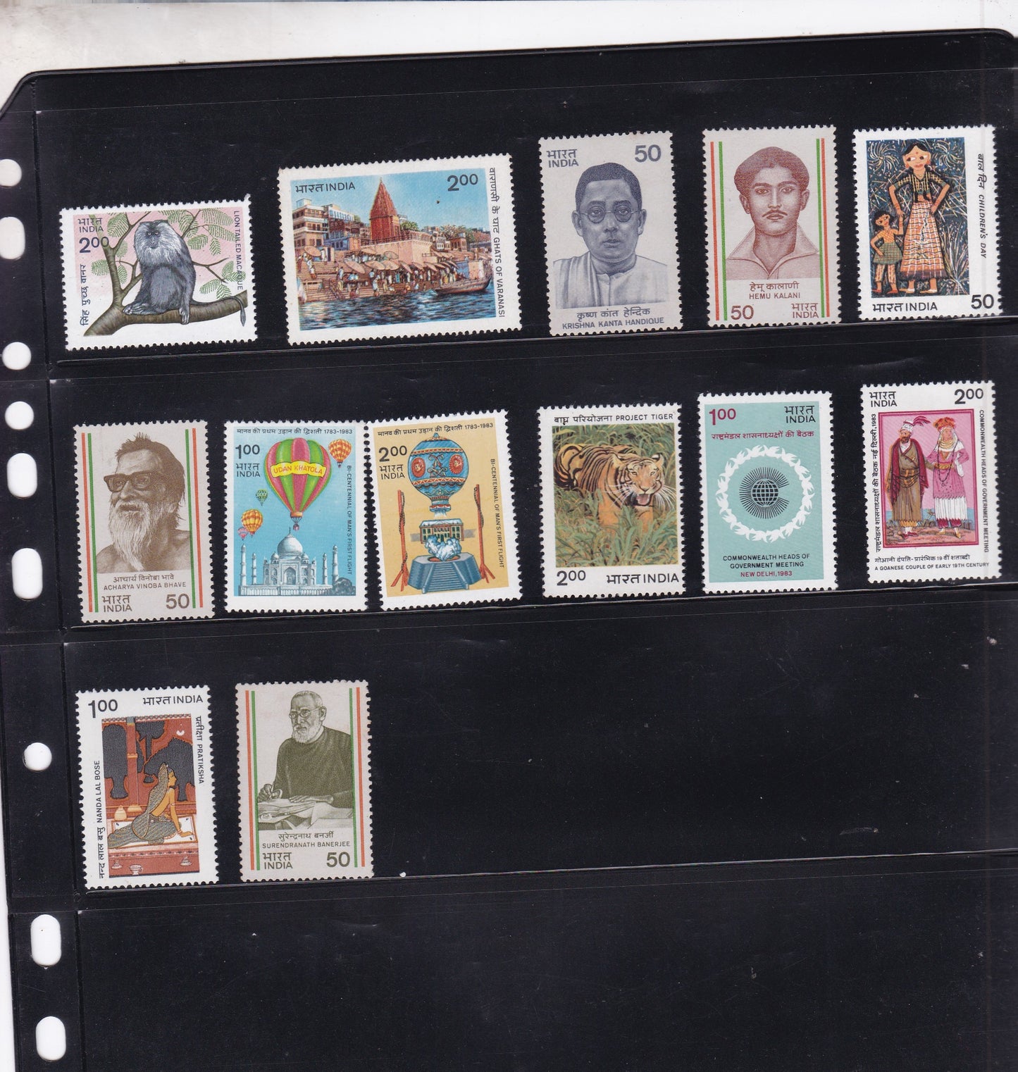 India-1983 Full Year pack MNH Stamps