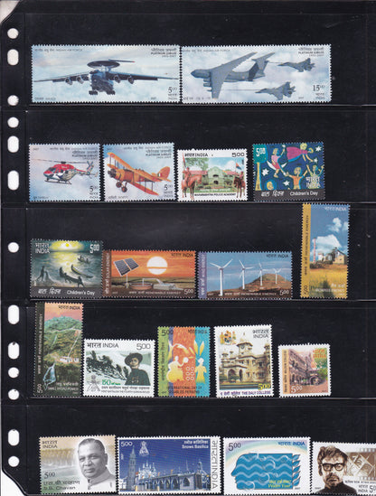 India-2007 Full Year pack MNH Stamps.
