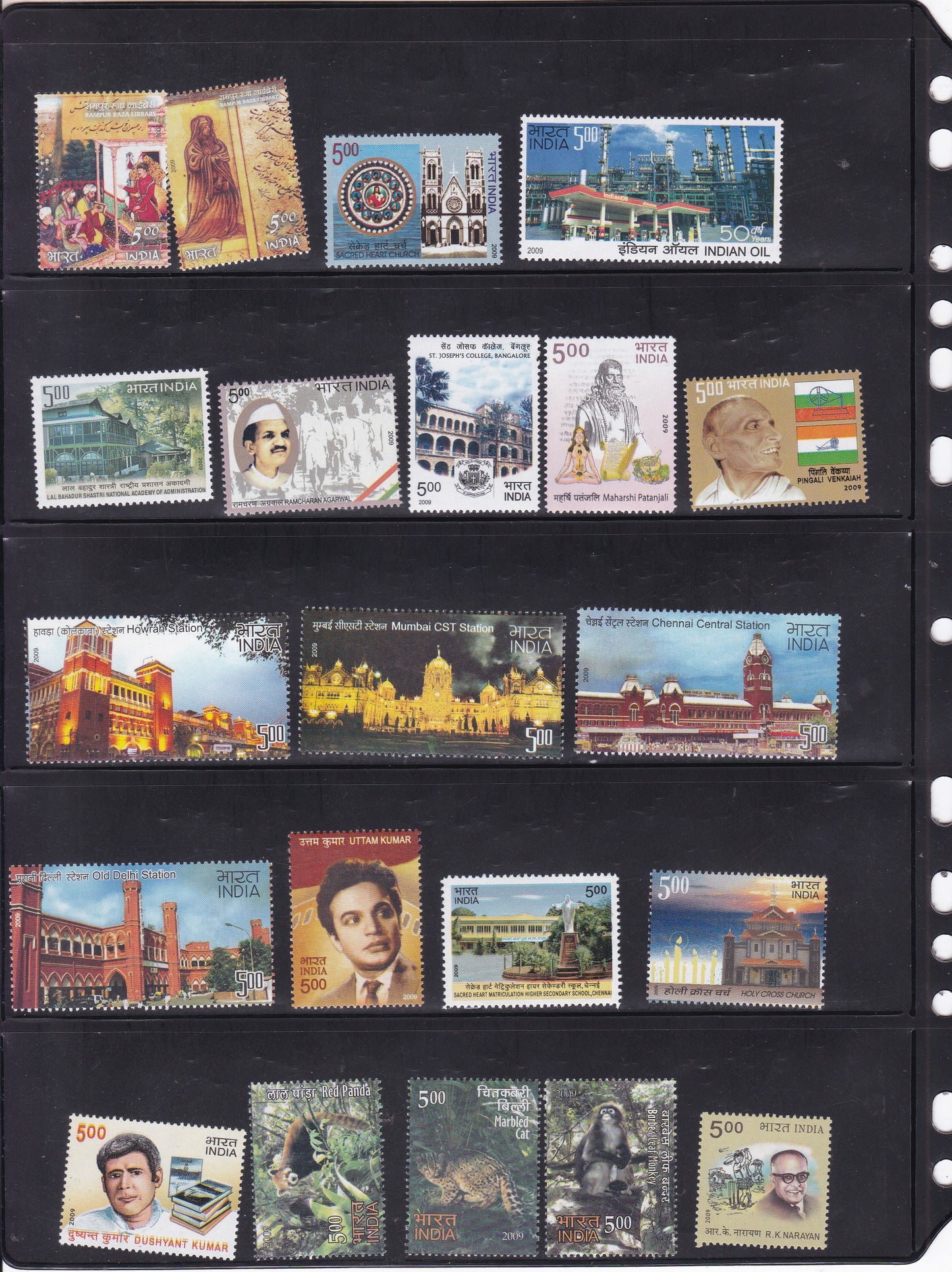 India-2009 Full Year pack MNH Stamps.